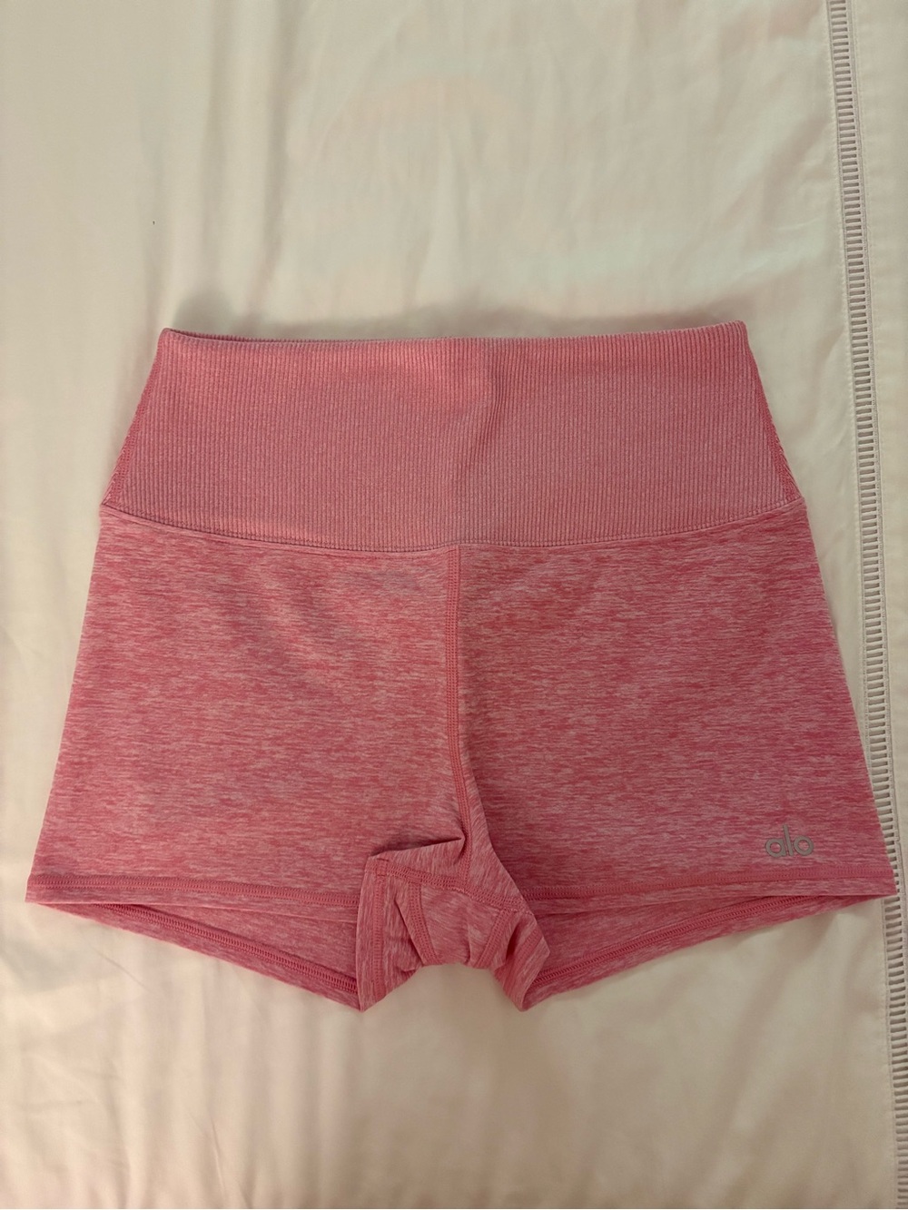 ALO Yoga Alosoft Heather Pink size Small Like a new